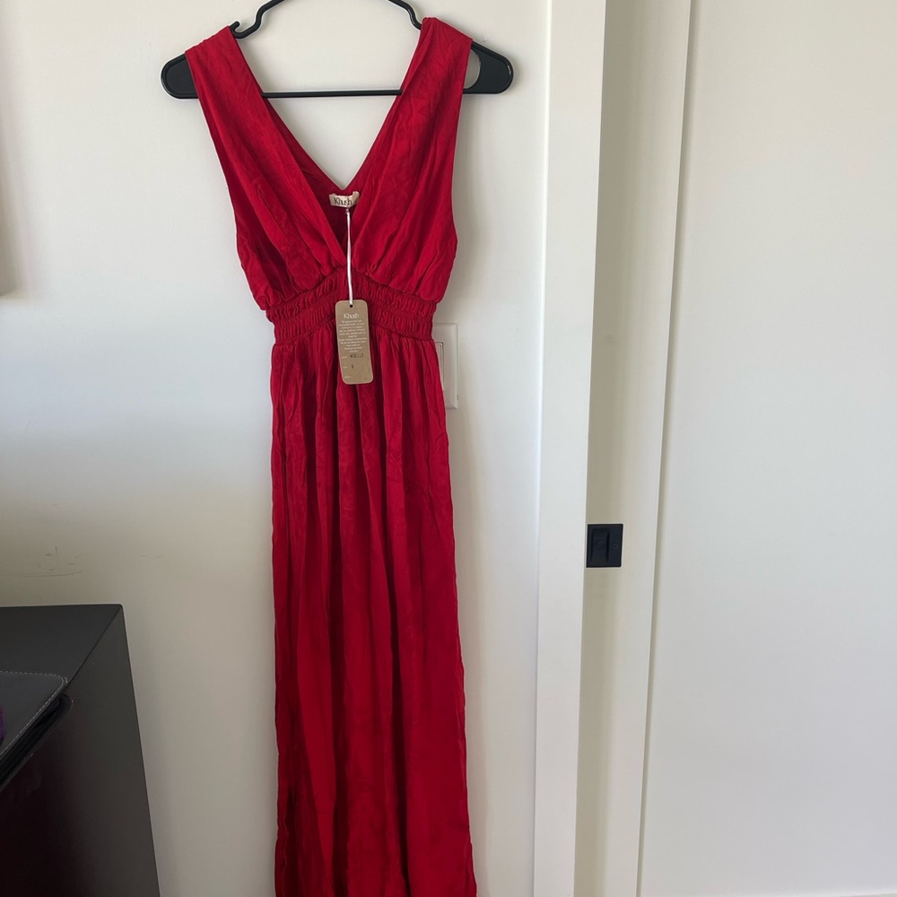 Brand new with tags Ksush red Maxi Noelle dress